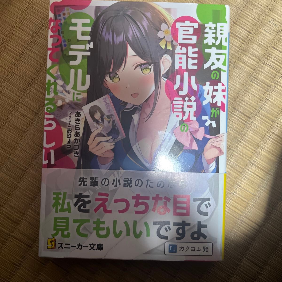 親友の妹が官能小説のモデルになってくれるらしい （角川スニーカー文庫　あ－１９－１－１） あきらあかつき／著