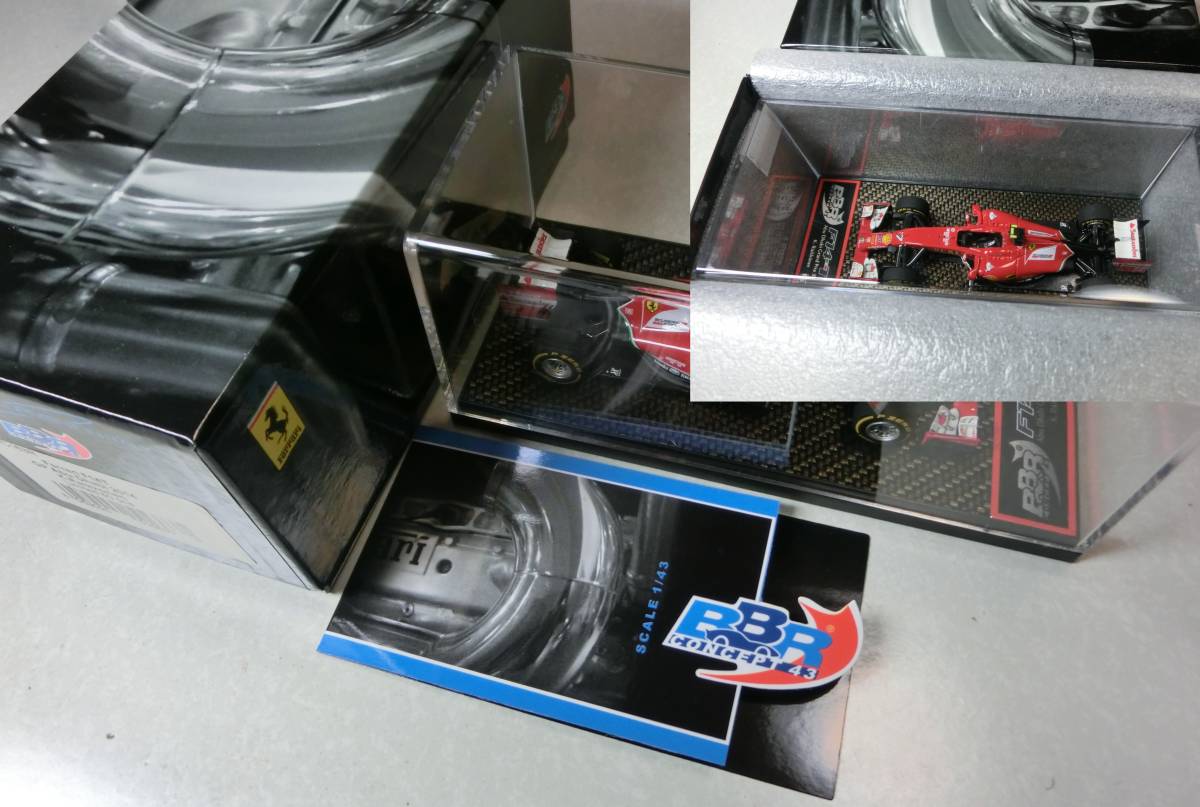 ★★ 絶版！！アブダビGP・フェラーリF14T・ライコネン 完成品・ferrari F14T ★★_画像4