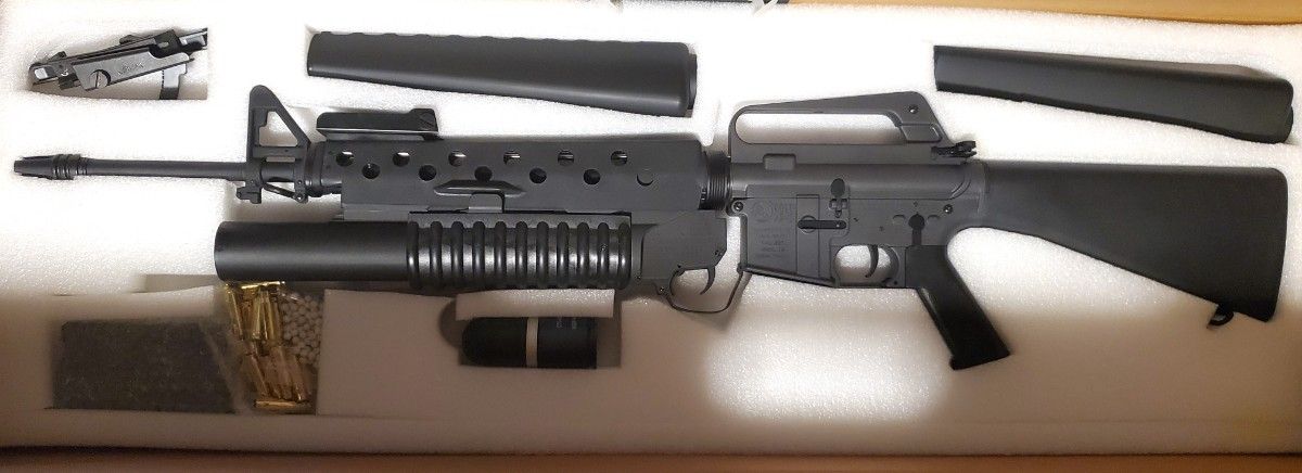 TOP JAPAN 【限定生産】EBB M16 with M203グレネードランチャー TOP JAPAN 【限定生産】EBB M16 with M203グレネードランチャー