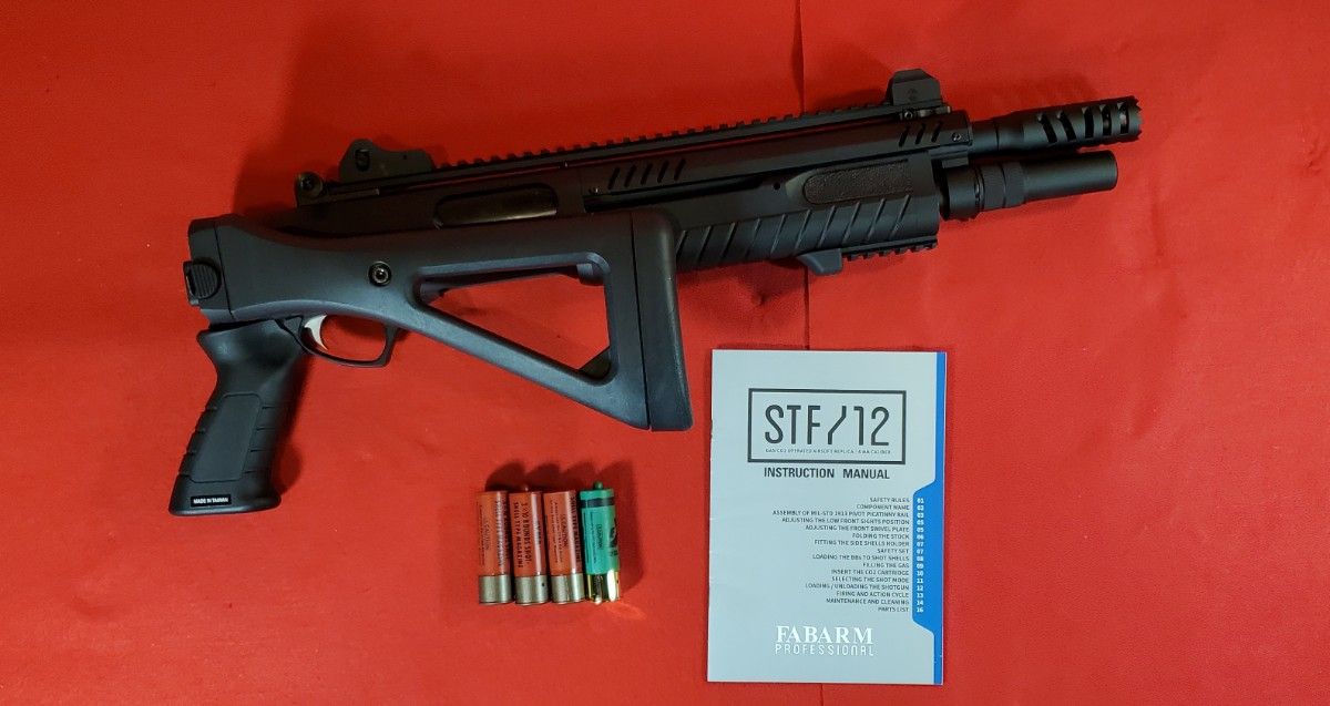 VFC stf-12ガスショットガン ガス漏れ有り。 VFC FABARM 正式ライセンス STF/12 Compact タクティカル ガス