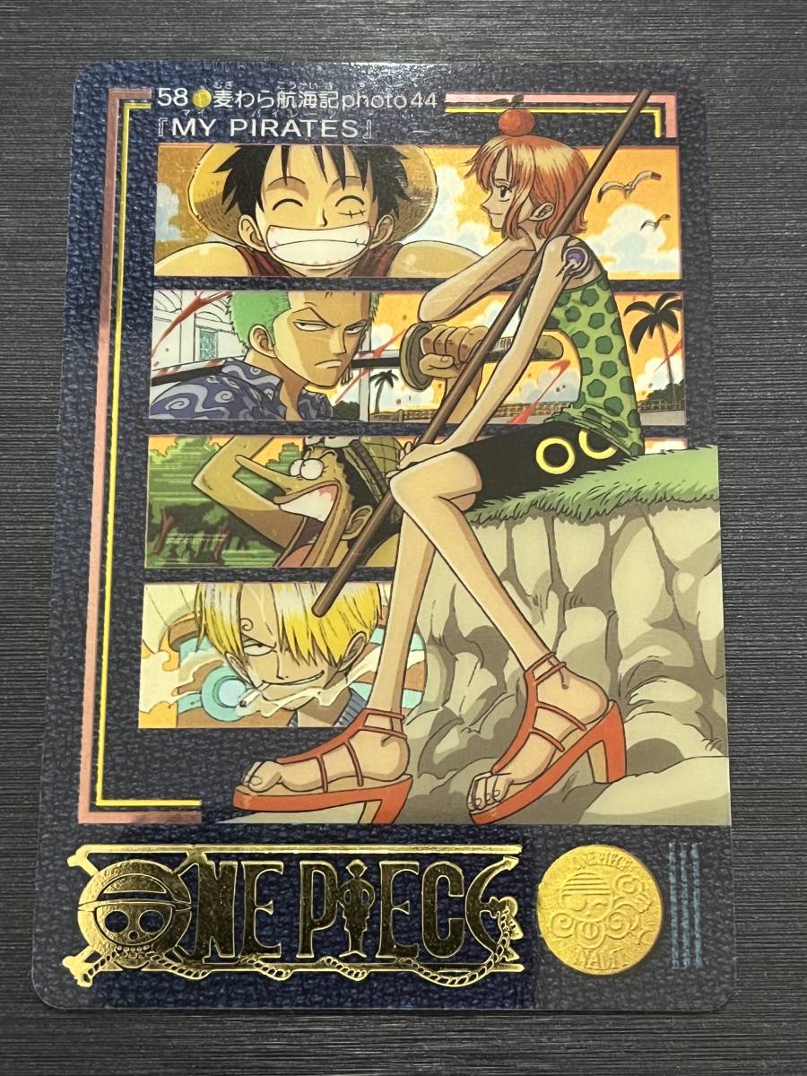 ◇即決◇ No.58 麦わら航海記 44 MY PIRATES ナミ 金箔押し ◇即決◇ No.58 麦わら航海記 44 MY PIRATES ナミ 金箔押し