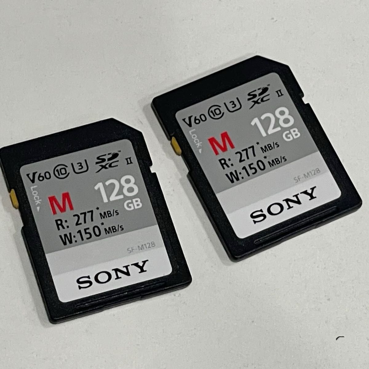 SONY SDXCカード UHS-II 128GB 中古品 2枚セット