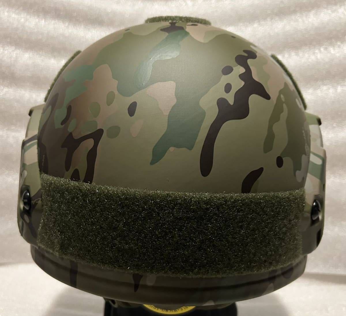 NEW 10年保証/送料無料Dewbest マリタイム LAVALⅢAバリスティックヘルメット(実物) XL(59〜62cm) マルチカム　新品　9mm、44mag_画像3