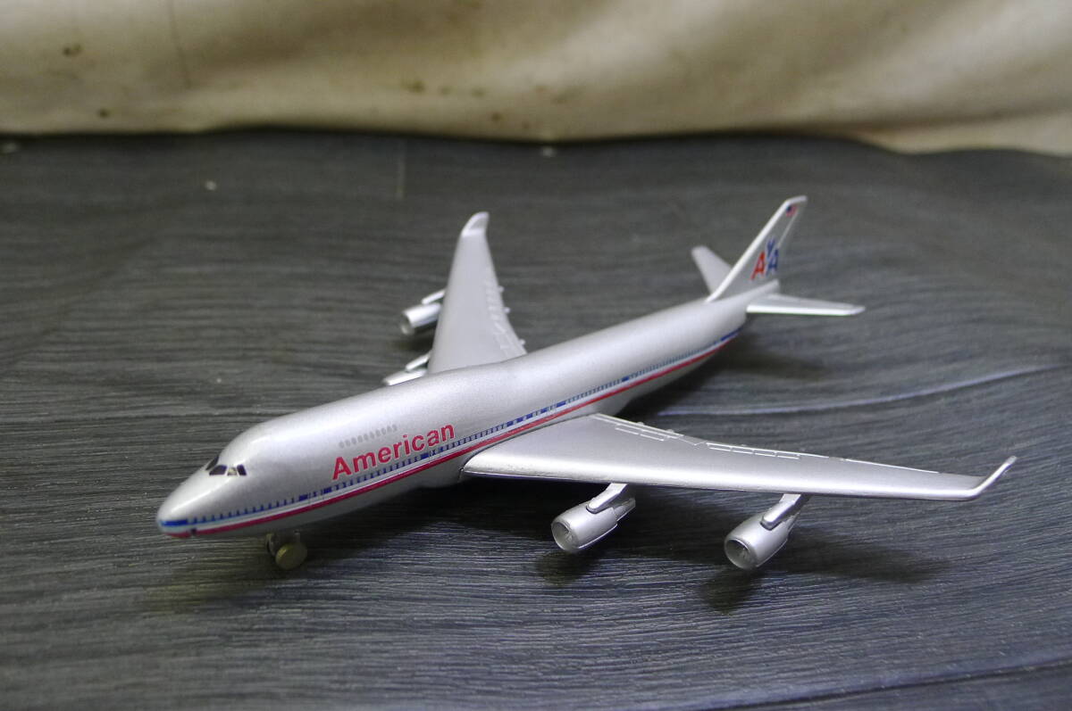 BB319 American jumbo jet model airplane BOEING747bo- wing schabak car back die-cast aviation vehicle collection /60