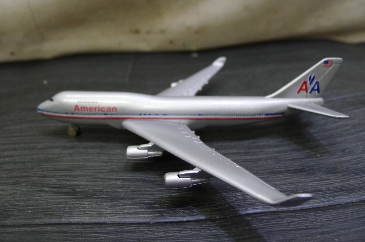 BB319 American jumbo jet model airplane BOEING747bo- wing schabak car back die-cast aviation vehicle collection /60