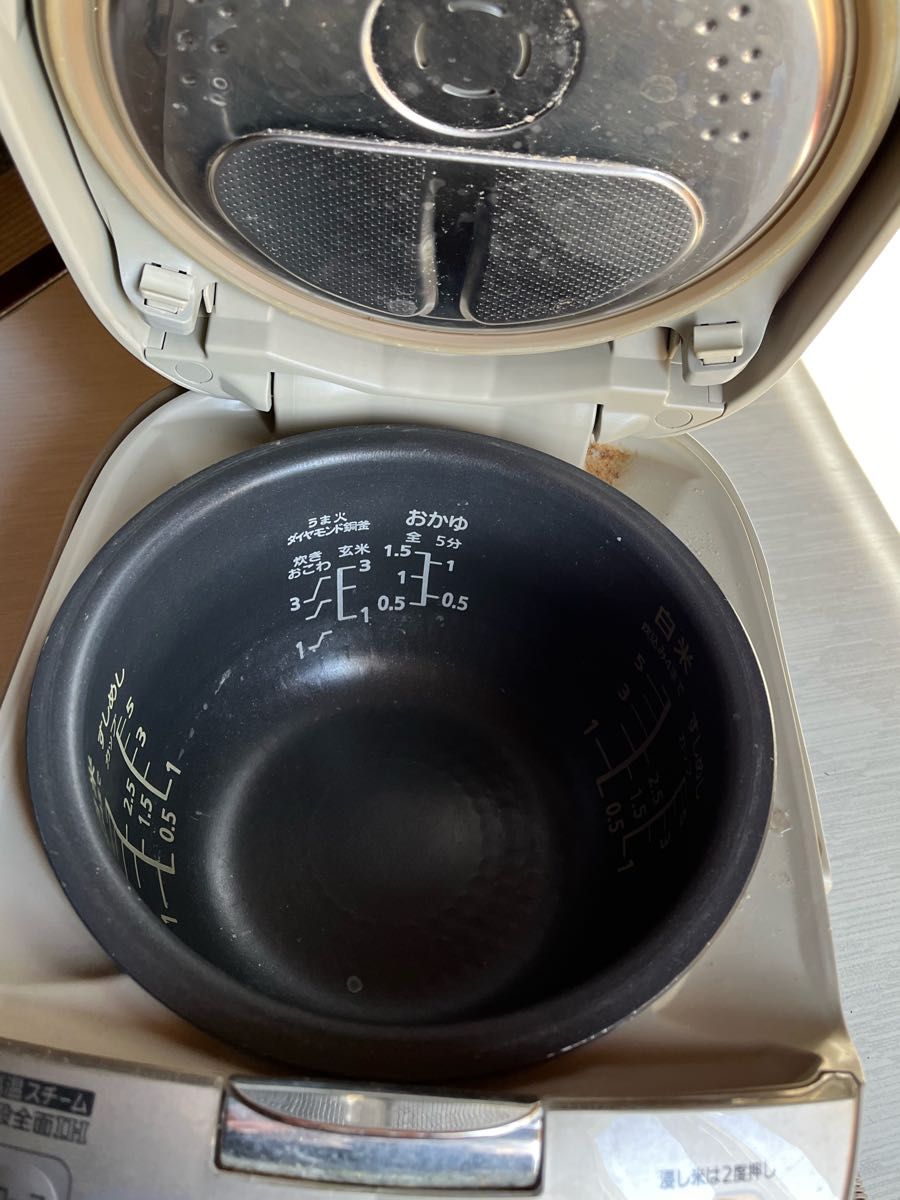 National  SR-SX10 炊飯器　中古　家電　ジャンク品　スチーム IHジャー炊飯器