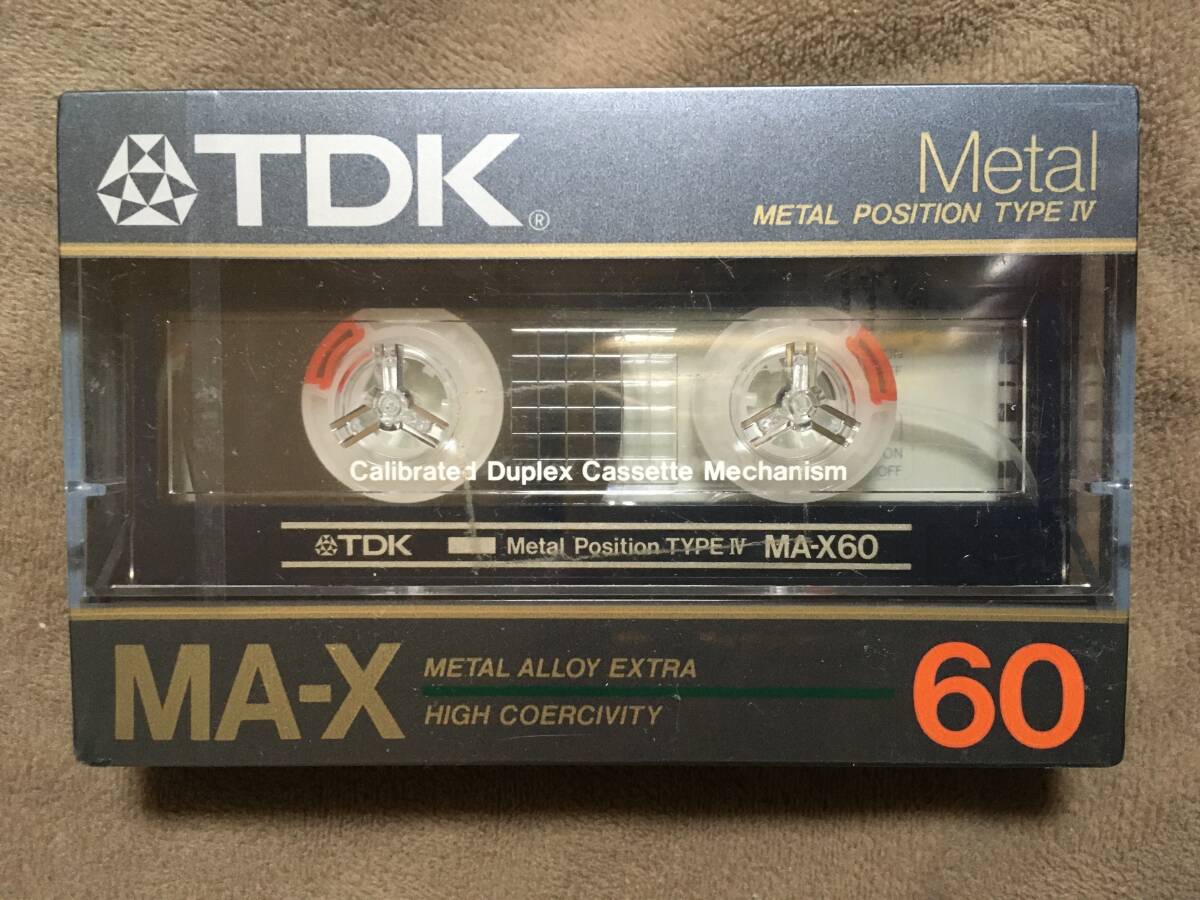 TDK カセットテープ MA-X 60 品番 MA-X60・メタルポジションTYPE Ⅳ