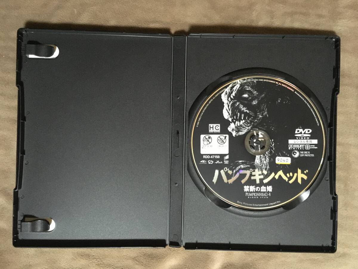 【 送料無料！・盤面は比較的奇麗な状態です！・再生確認済・保証付！】★パンプキンヘッド・禁断の血婚◇レンタル落ち商品◇本編95分★ 