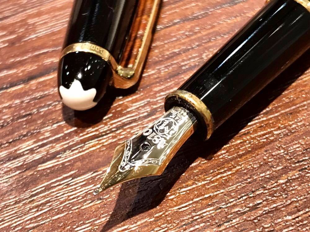 K323K モンブラン マイスターシュテュック 万年筆 14K シリアルEI-