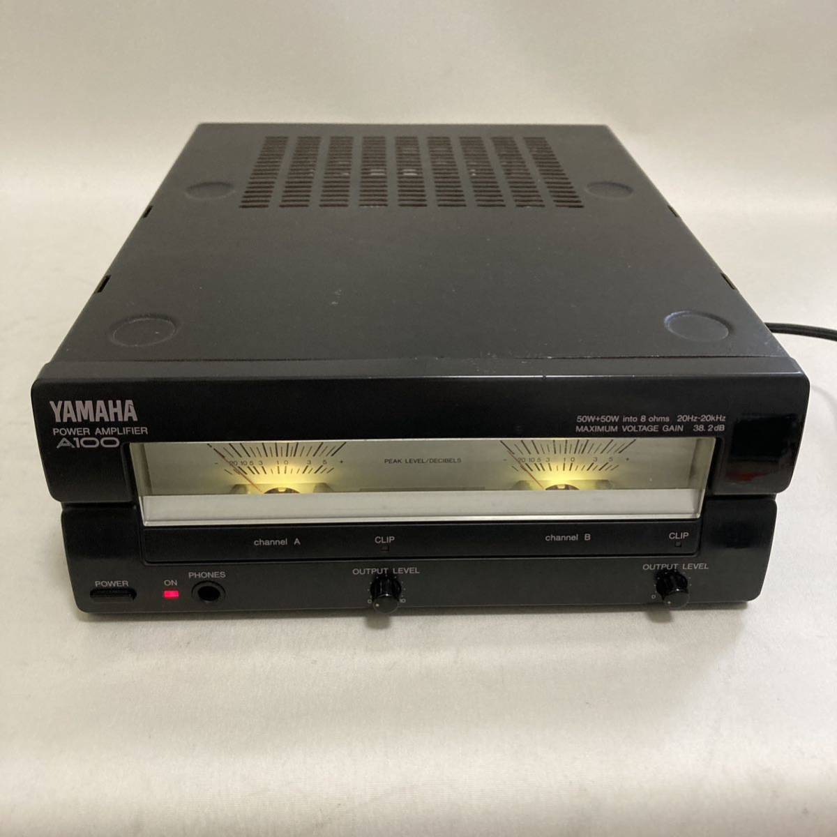 YAMAHA A100a パワーアンプ 通電確認済み Yahoo!オークション - YAMAHA ヤマハ パワーアンプ A100 通電