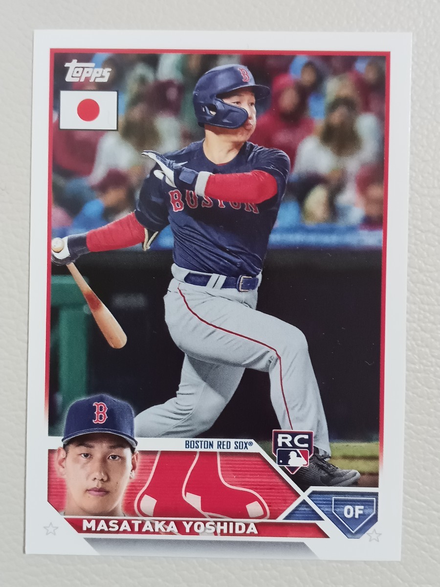 MLB 2023 TOPPS JAPAN EDITION 吉田　正尚 ベース #7_画像1