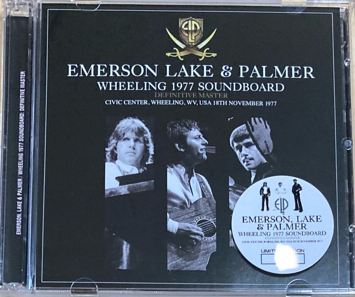 EMERSON, LAKE & PALMER - WHEELING 1977 SOUNDBOARD: DEFINITIVE MASTER (2CD)_画像1