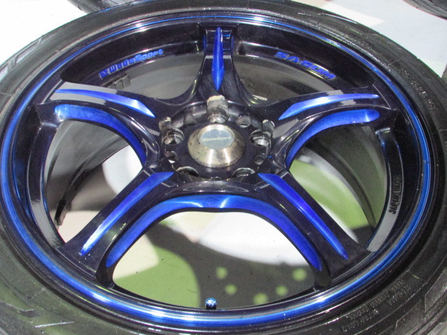 ☆WEDS SPORT SA-50M■ウェッズスポーツSA-50M■114.3-5H/18-7.5J/+48■225/45R18■NITTO NT555 G2■レヴォーグ.オデッセイ.ヴェゼル.C-HR_画像2