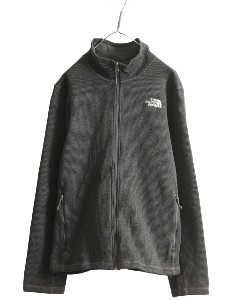 US企画 ノースフェイス クレストウッド フルジップ ジャケット メンズ XL / The North Face セーター フリース アウトドア ブルゾン ニット