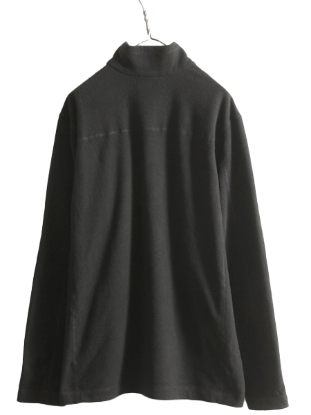 21年製 パタゴニア マイクロD ハーフジップ フリース プルオーバー メンズ XL / Patagonia アウトドア ロンT 長袖 Tシャツ 大きいサイズ 黒_画像5