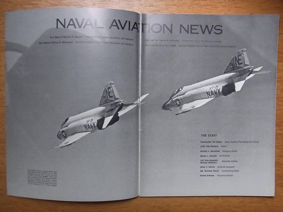 ヴェトナム戦争時代の米海軍航空隊お機関誌Naval Aviation News 1972年8月号 _画像2