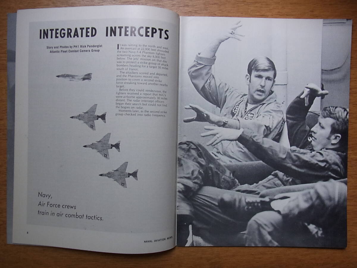 ヴェトナム戦争時代の米海軍航空隊お機関誌Naval Aviation News 1972年8月号 _画像3