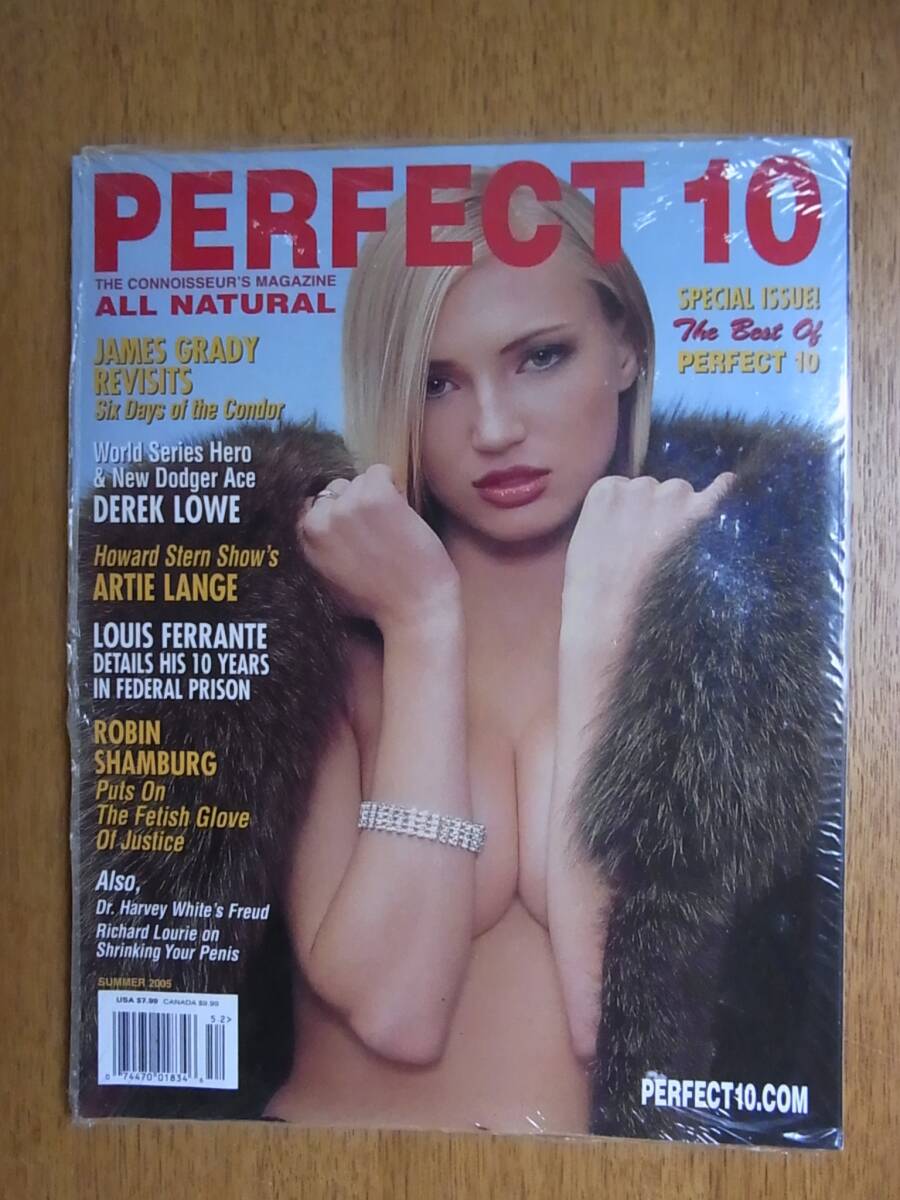 アメリカの成人雑誌「PERFECT 10」2005年夏号－未開封品_画像1