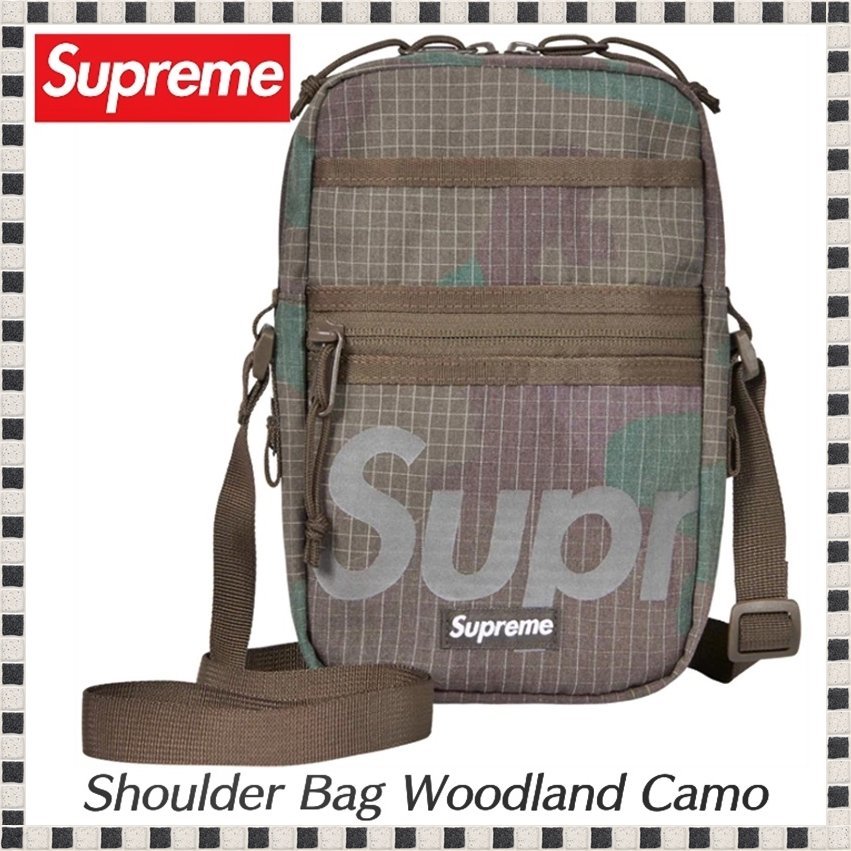 【 未使用 】 Supreme Shoulder Bag Woodland Camo ウッドランド ショルダーバッグ カモフラ柄 シュプリーム_画像1