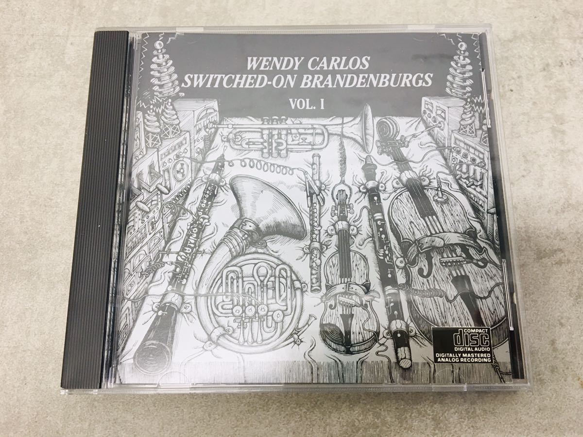 b0213-08★ CD WENDY CARLOS SWITCHED-ON BRANDENBURGS VOL.1 / VOL.2 / DIGITAL MOONSCAPES 3枚まとめて 盤面状態良好品含む_画像5