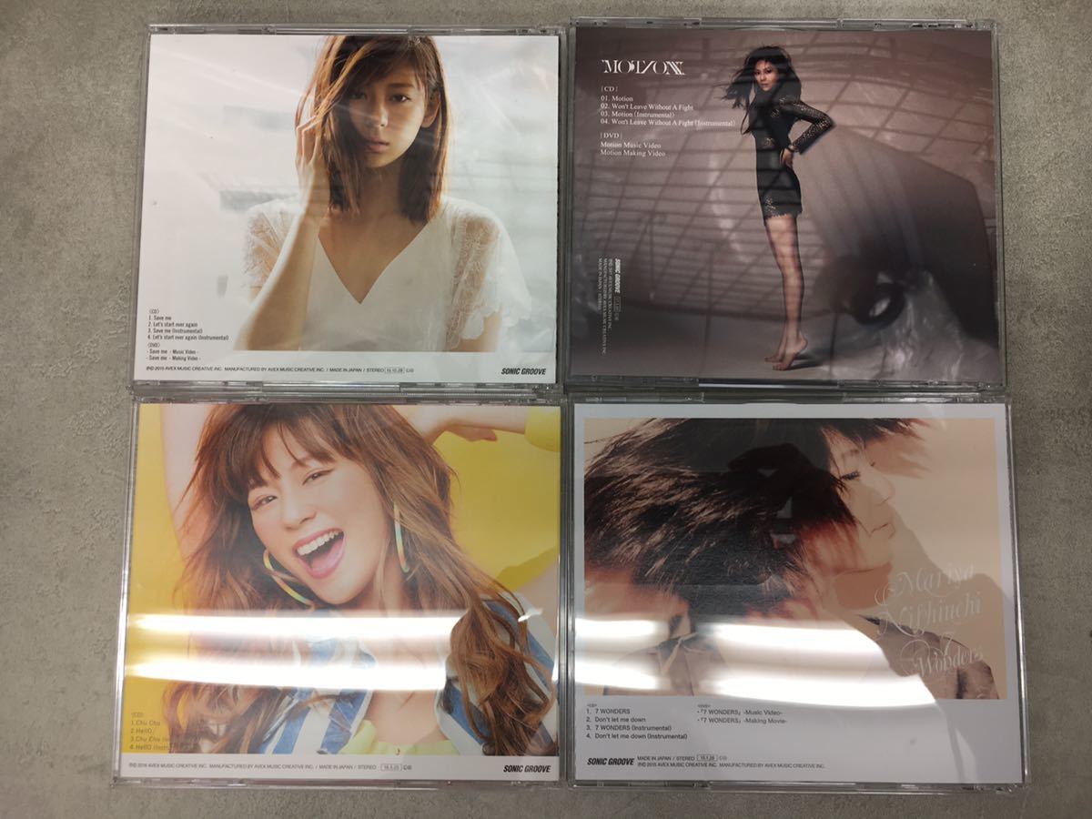 n0217-11★CD 西内まりや MARIYA NISHIUCHI ありがとうForever / BELIEVE / 7WONDERS 他 まとめて7点 盤面状態良好の画像3