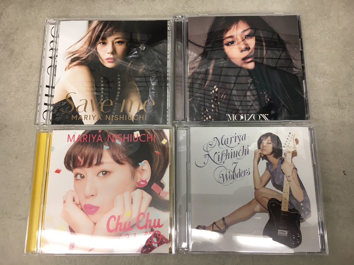 n0217-11★CD 西内まりや MARIYA NISHIUCHI ありがとうForever / BELIEVE / 7WONDERS 他 まとめて7点 盤面状態良好の画像2