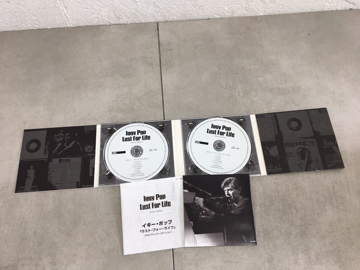 i0219-10★CD/Iggy POp/Lust For Life/The Idiot/アルバム2枚組/盤面状態良好の画像9