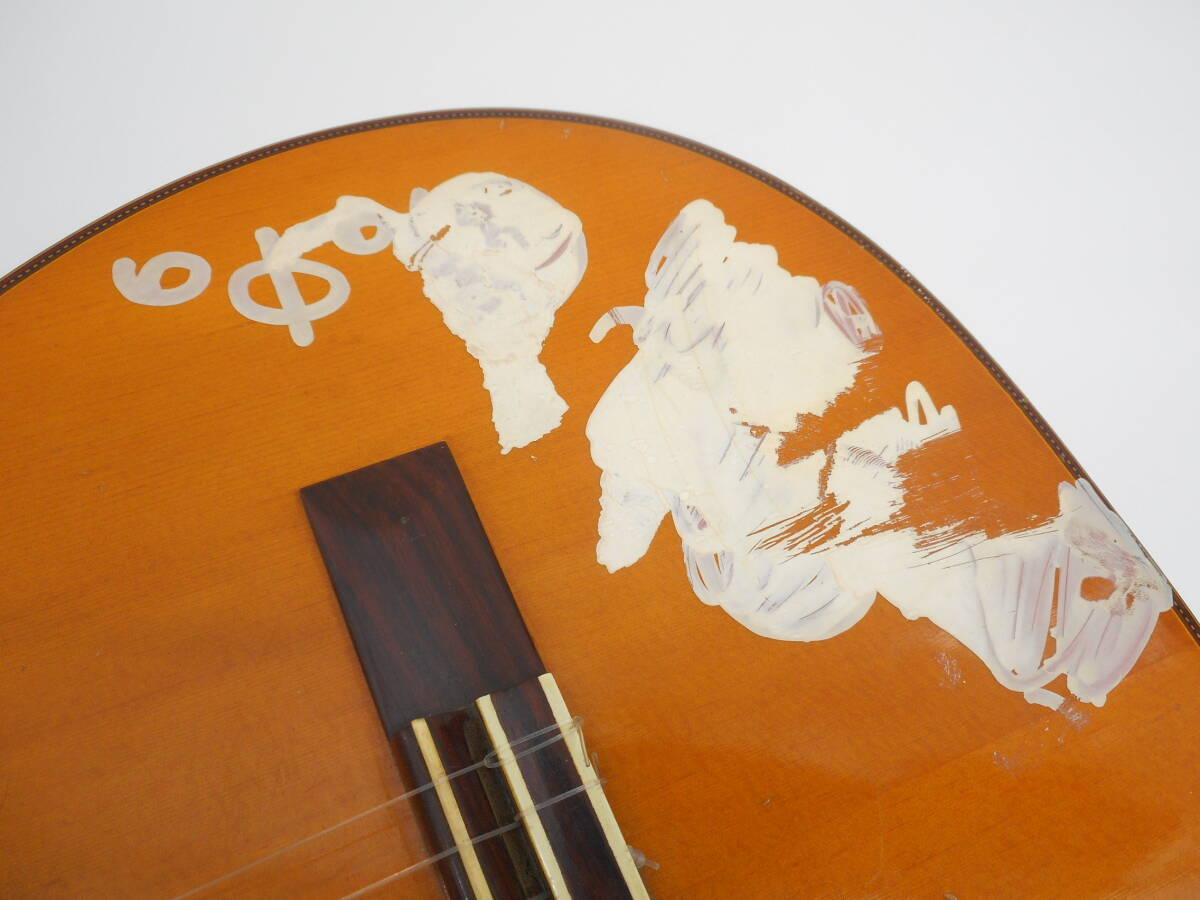 楽器祭 鈴木バイオリン 第36号 クラシックギター ガットギター ケース無し 長期保管品 ジャンク品です_画像9