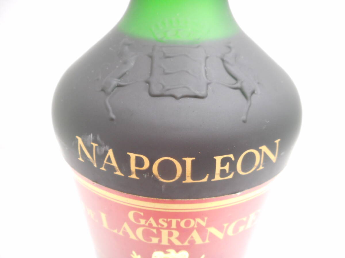 1114 酒祭 洋酒祭 ガストン ド ラグランジュ ナポレオン 700ml 40% 未開栓 コニャック GASTON DE LAGRANGE ラベルに汚れ キャップに汚れ有_画像4