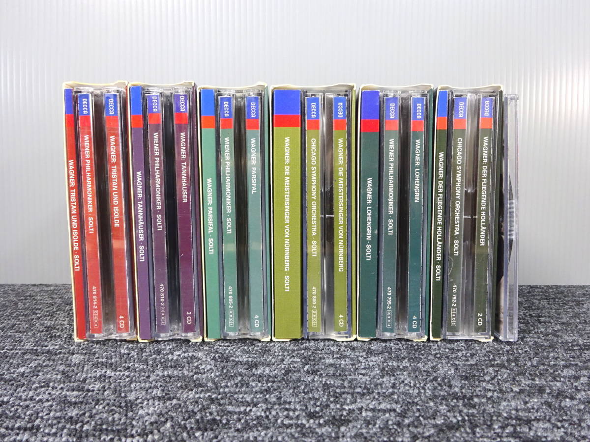 クラシック 22CD BOX / ワーグナー ：オペラ・コレクション / G.ショルティ - Disc美品 3ヶ国語歌詞付き EU盤 DECCA 470600_画像5