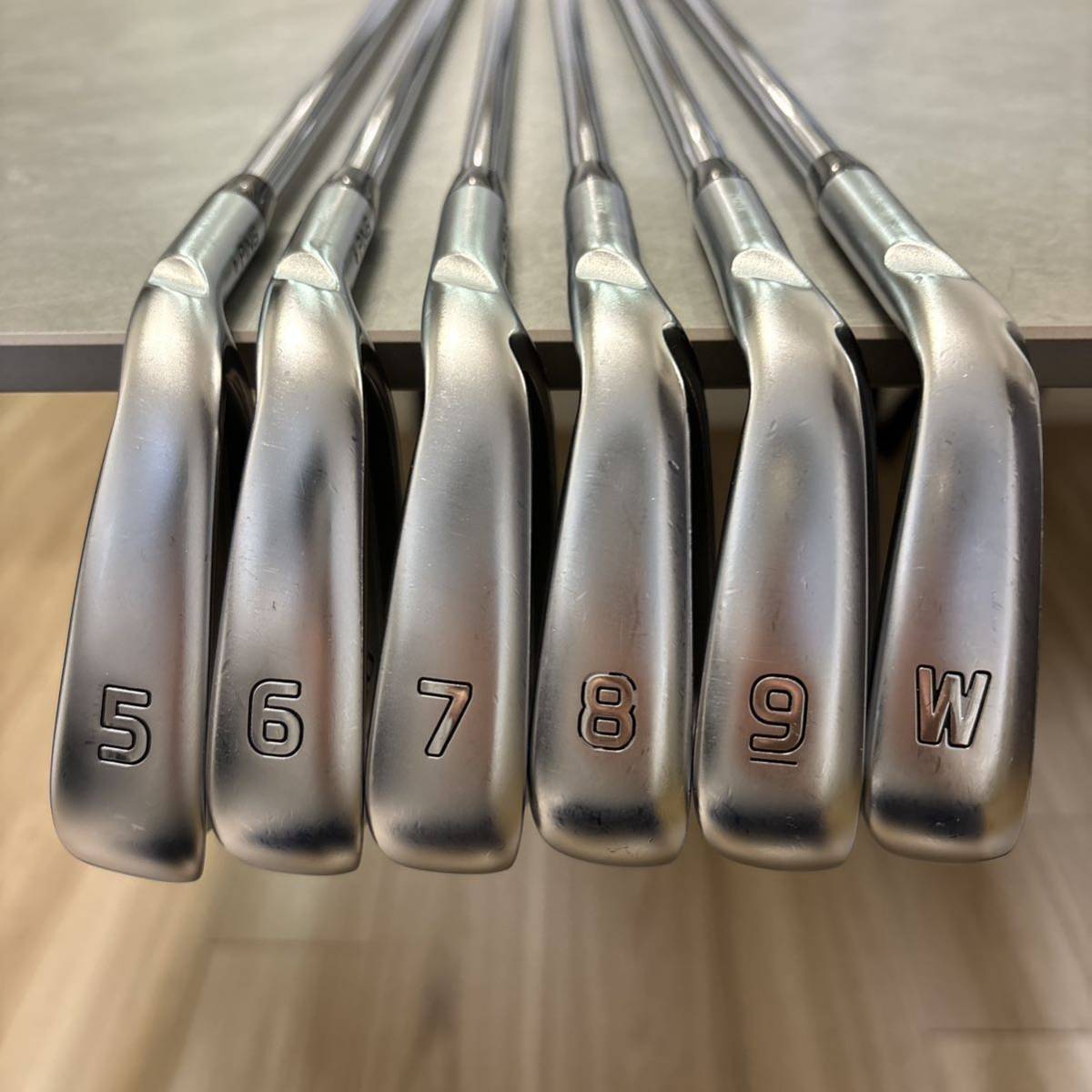 PING ピン i210 アイアン 5-PW 黒ドット PROJECTX LZ 6.0_画像2