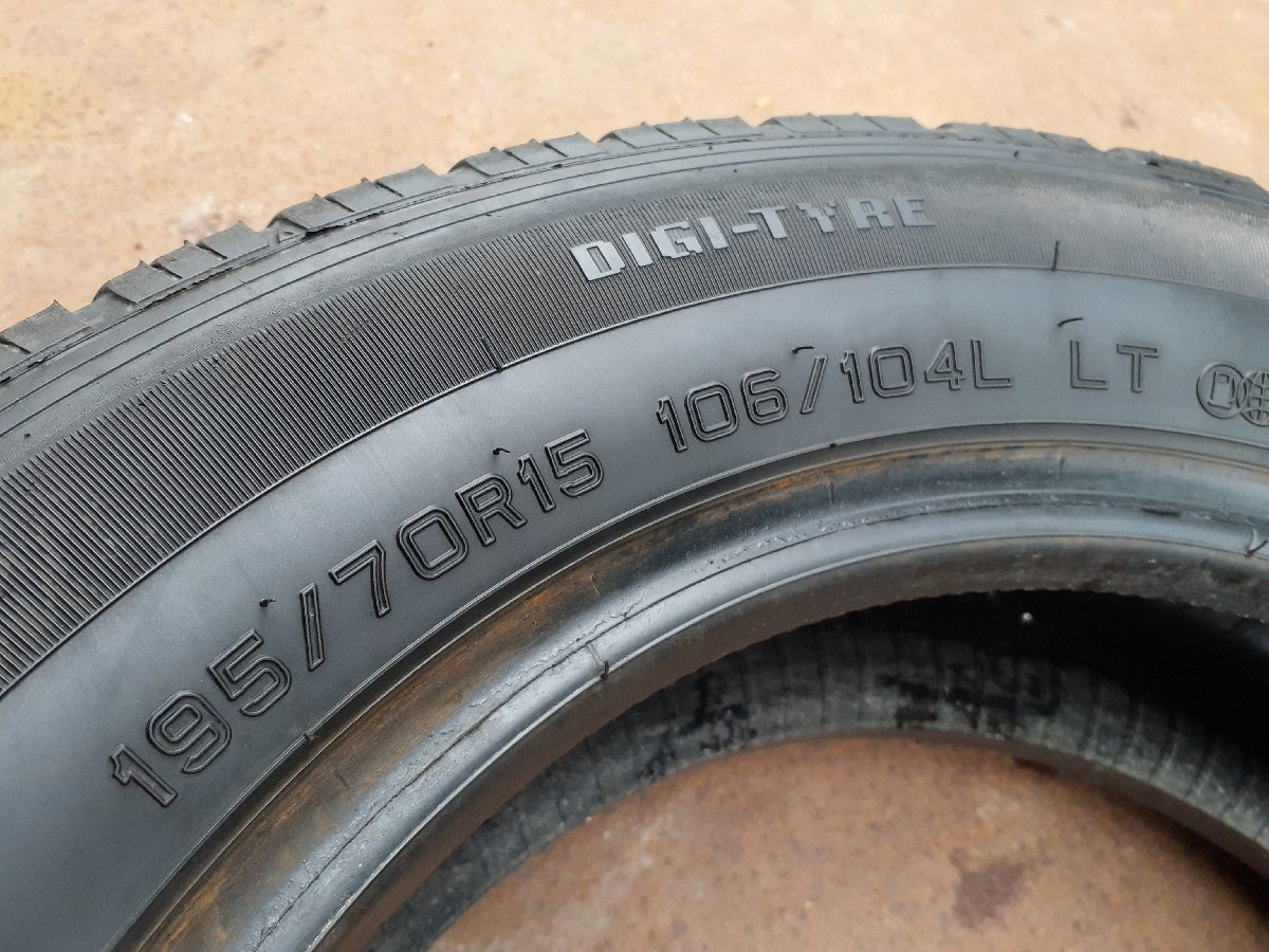 CNF4906■195/70R15 106/104L LT　4本価格　DUNLOP ENASAVE VAN01　送料無料 夏 ’20年 ダイナ トヨエース デュトロ キャラバン カムロード_画像10