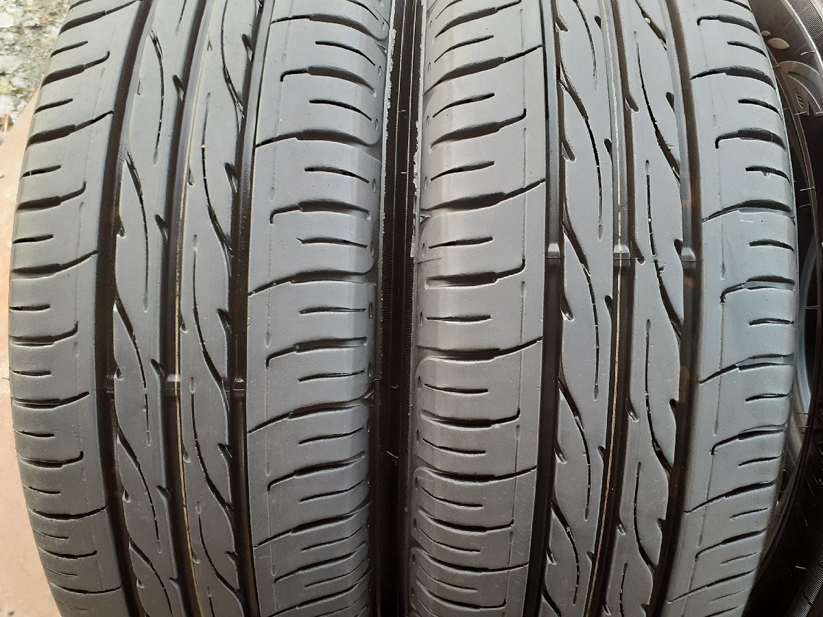 CNF4962■175/65R14 82S　4本価格　DUNLOP ENASAVE EC203　送料無料 夏 ’17年 8.5分山 フィット アクア デミオ パッソ ノート キューブ_画像2