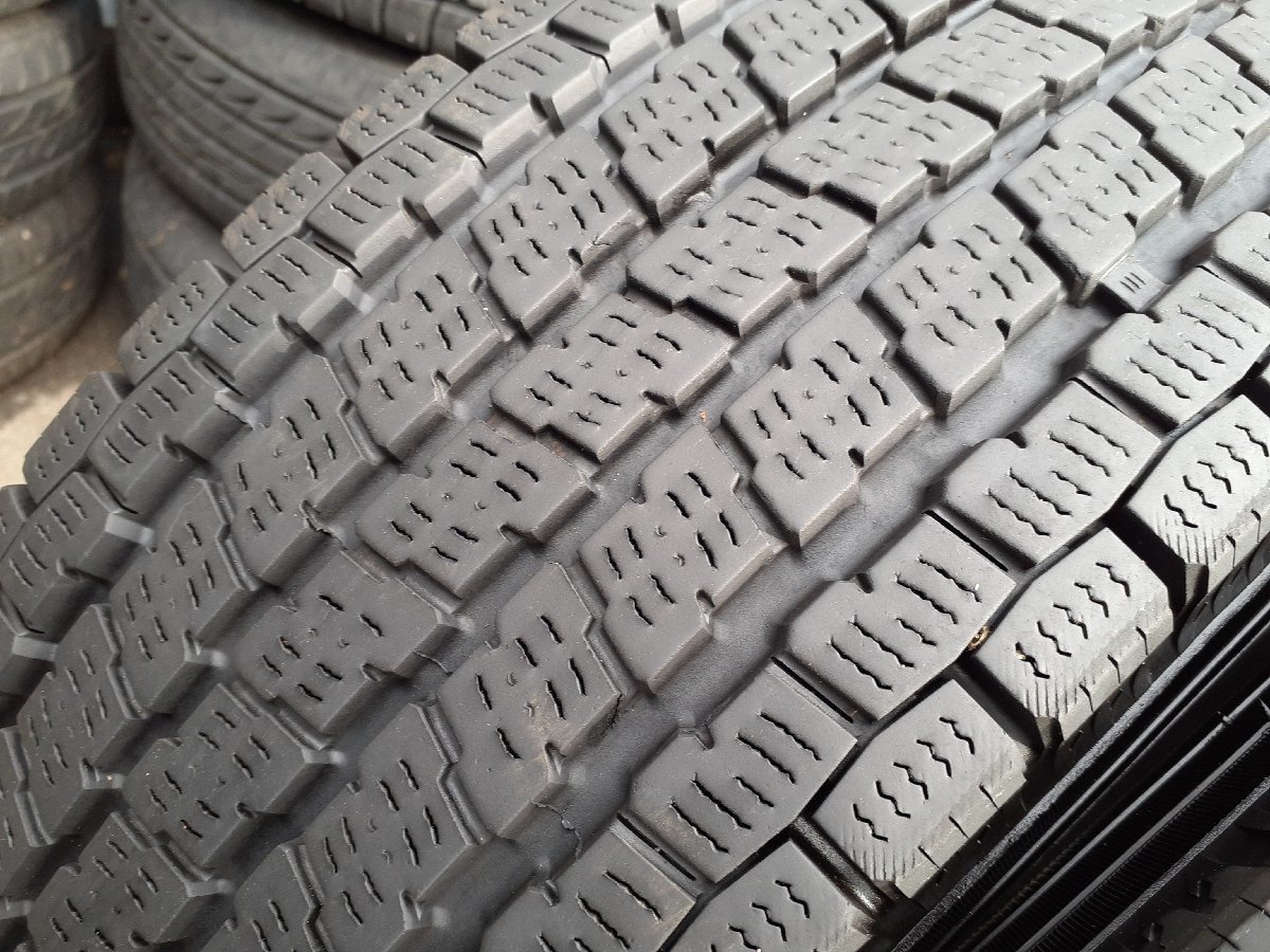 パF5016②■185/80R14 102/100N LT 2本のみ YOKOHAMA ICEGUARD IG91 送料無料 冬 ’22年 7.5分山 バネット ボンゴ 小型トラック 8PR相当の画像5