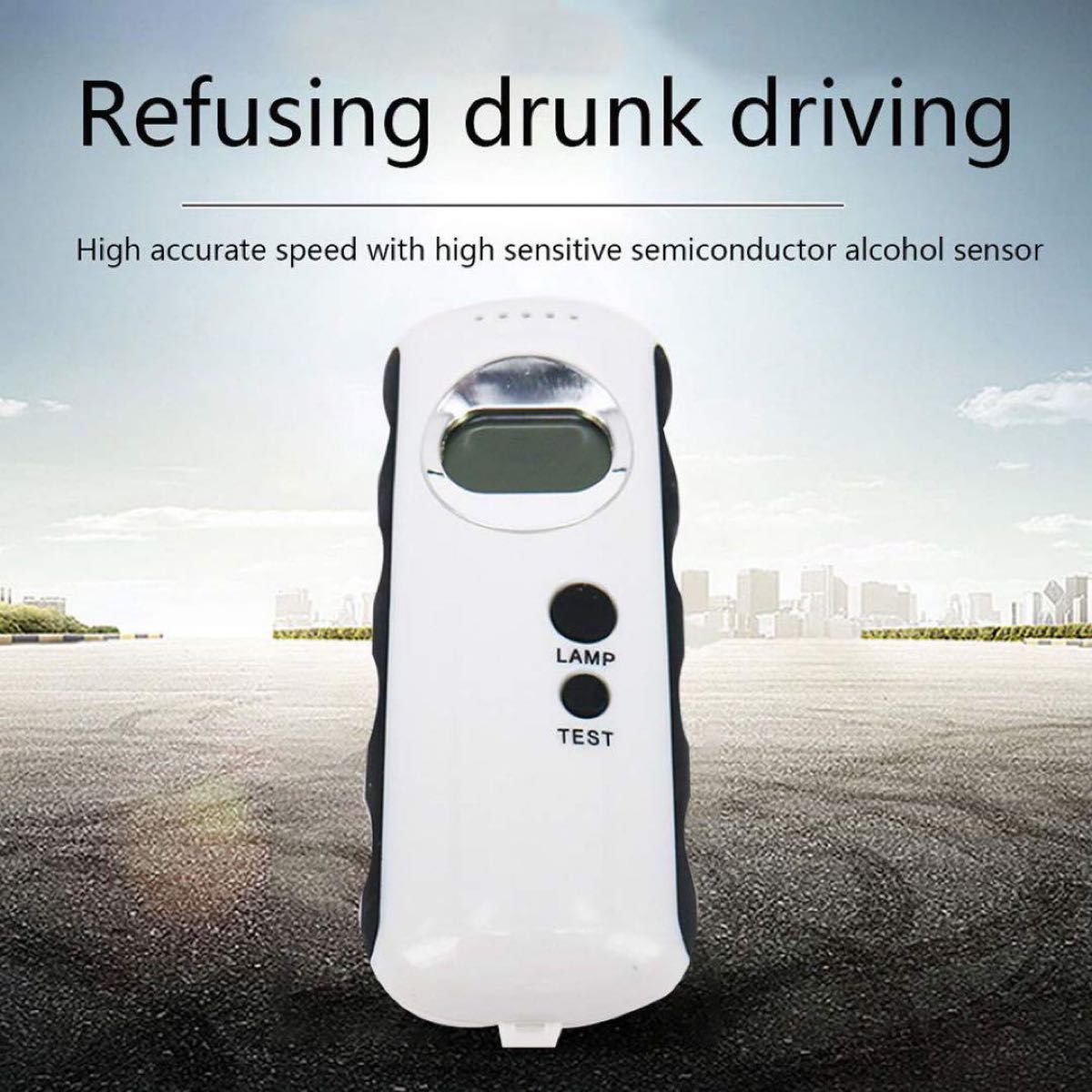 Breathalyzerデジタルアルコールテスター 家庭用高精度LCD 検出器