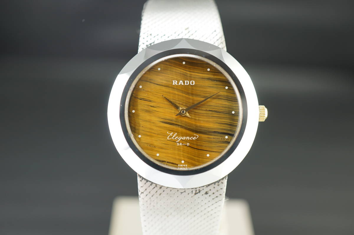 【B1/20-Y M07】★RADO/ラドー エレガンス SR-D 手巻 メンズ腕時計 稼働品★_画像1