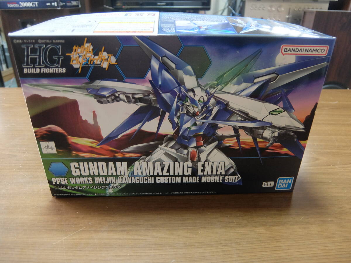 未組立品 1/144 機動戦士ガンダム GUNDAM AMAZING EXIA PPSE WORK MEIJIN KAWAGUCHI CUSTOM MADE バンダイ プラモデル ガンプラ_画像10