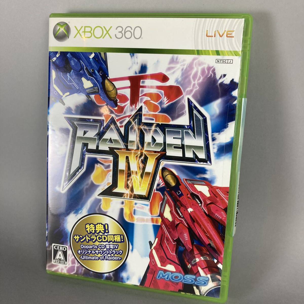 ◆ XBOX 360 雷電4 Ⅳ ◆ライデン・フォー◆RAIDEN_画像1