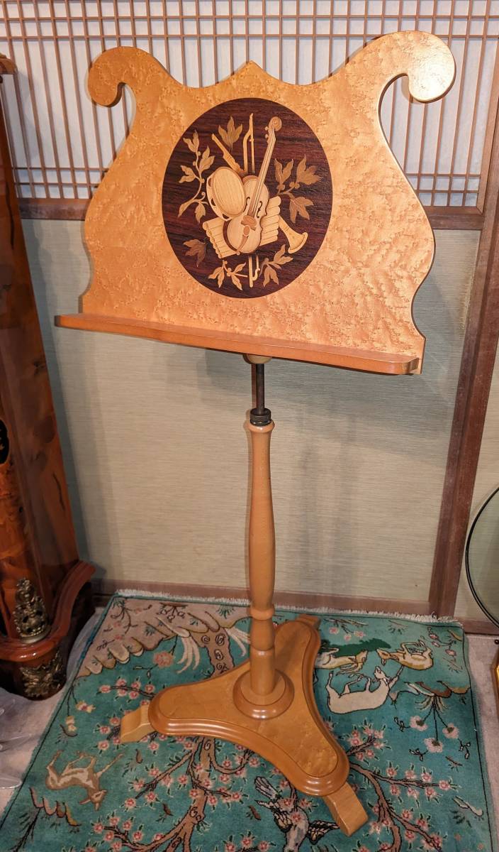  Italy made ~* gorgeous .. music stand height adjustment attaching | rare goods 