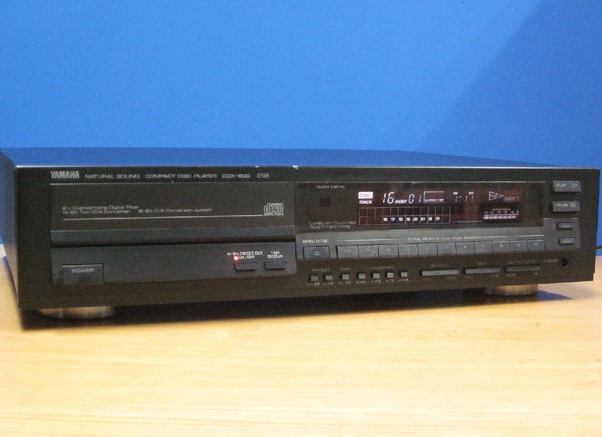 YAMAHA* superior article maintenance settled operation excellent * height sound quality CD player *CDX-800