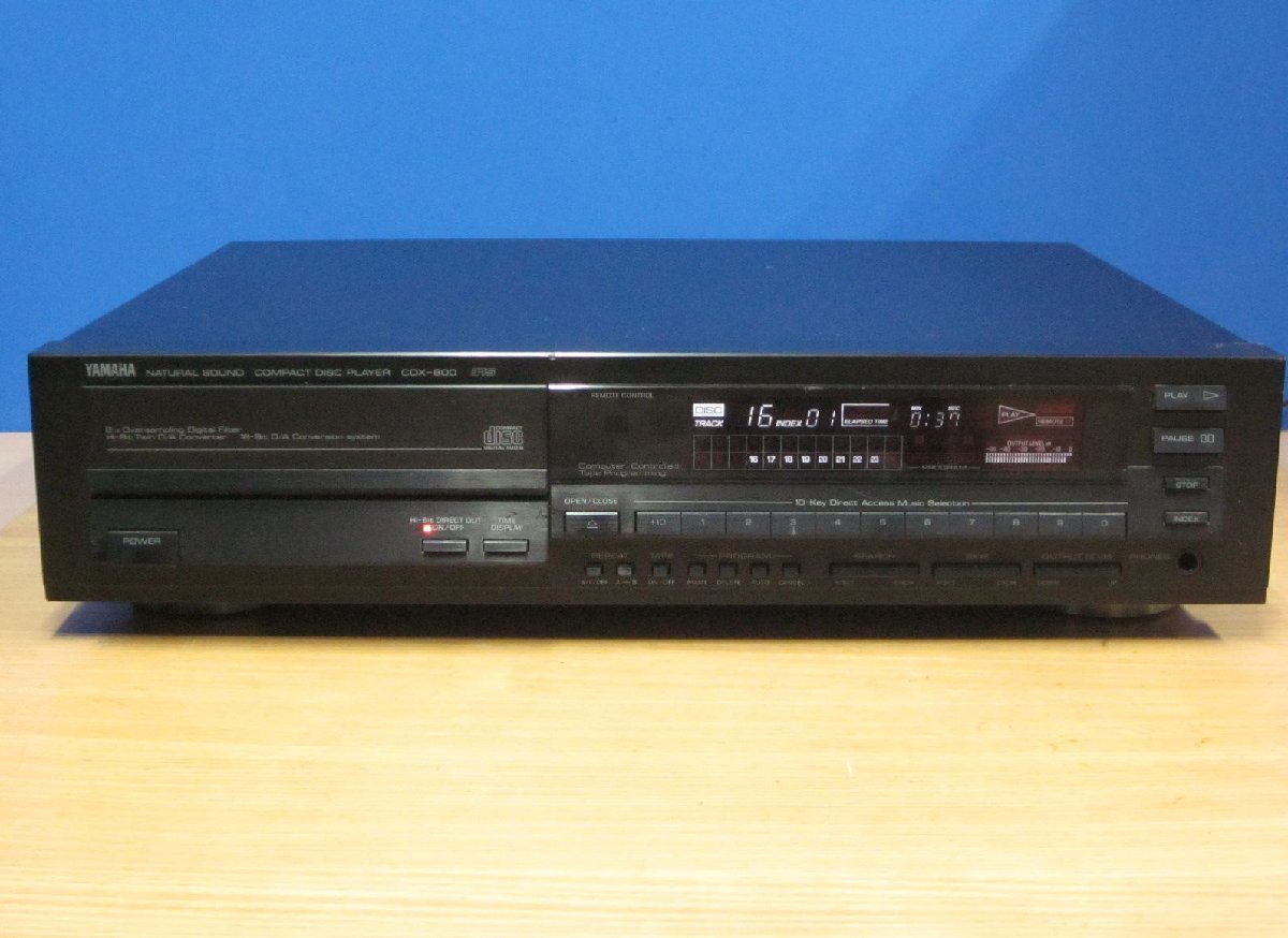 YAMAHA* superior article maintenance settled operation excellent * height sound quality CD player *CDX-800