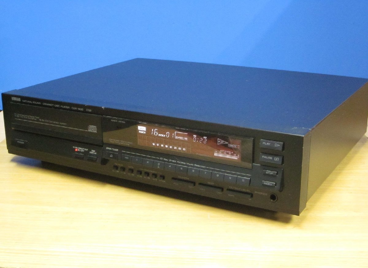 YAMAHA★良品 メンテ済 動作良好★高音質 CDプレーヤー★CDX-800