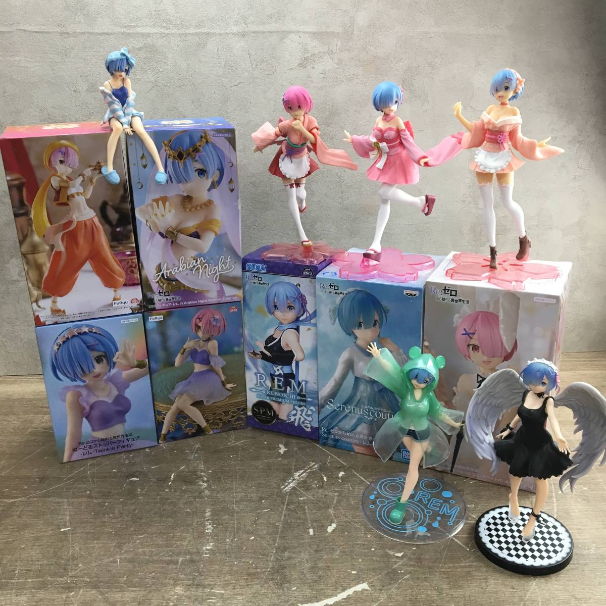 大人 可愛い 服 Re:ゼロから始める異世界生活 フィギュア リゼロ まとめ 13体 その他