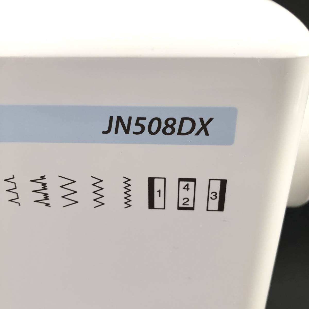 未使用 JANOME ジャノメ 電動ミシン JN508DX 家庭用 フットコントローラー ハンドクラフト 手工芸 24b菊MZ_画像5