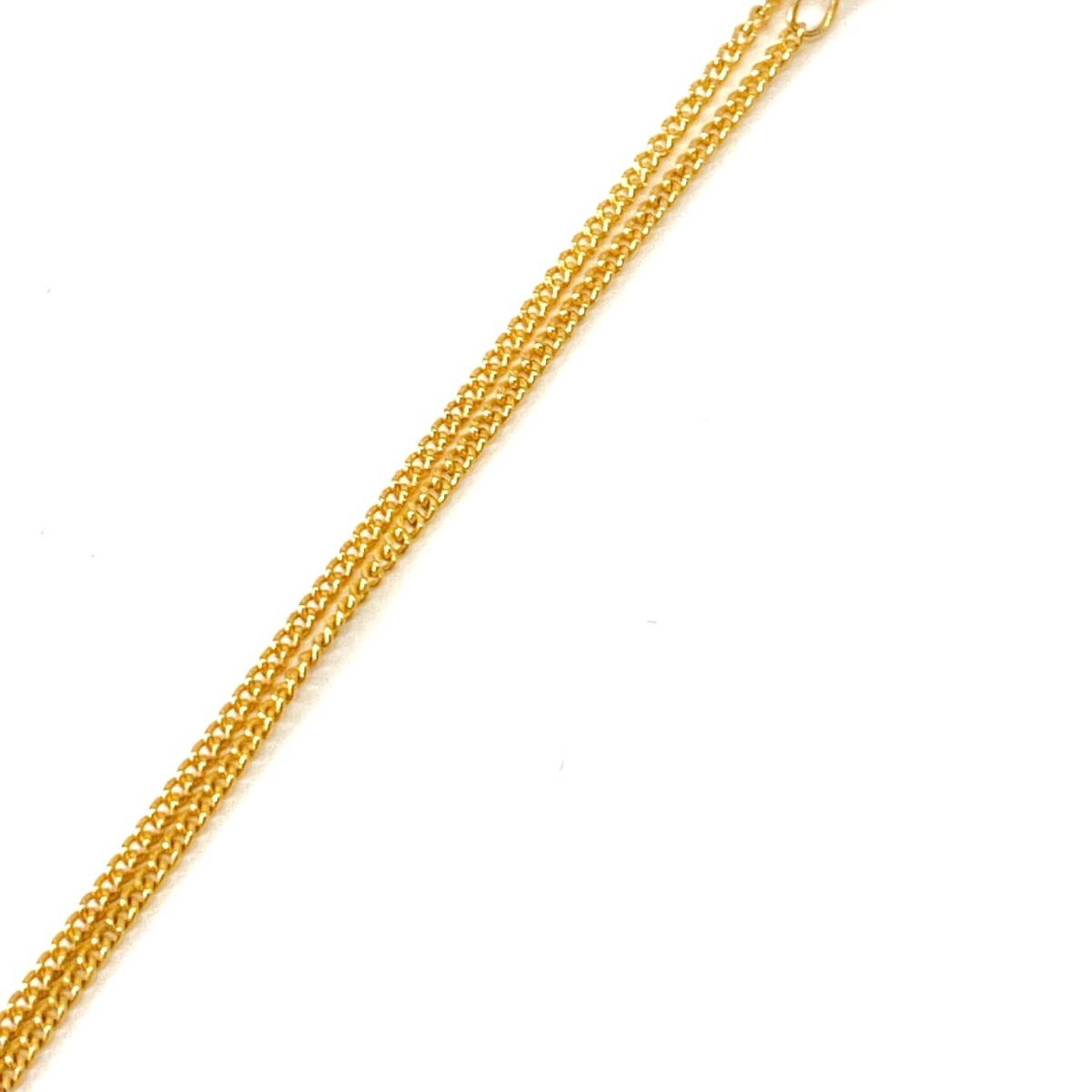 K18 ペンダントトップ ネックレス 総重量約7.18ｇ ゴールドチェーン レトロアクセサリー ビンテージ アクセサリー 24b菊TK_画像8