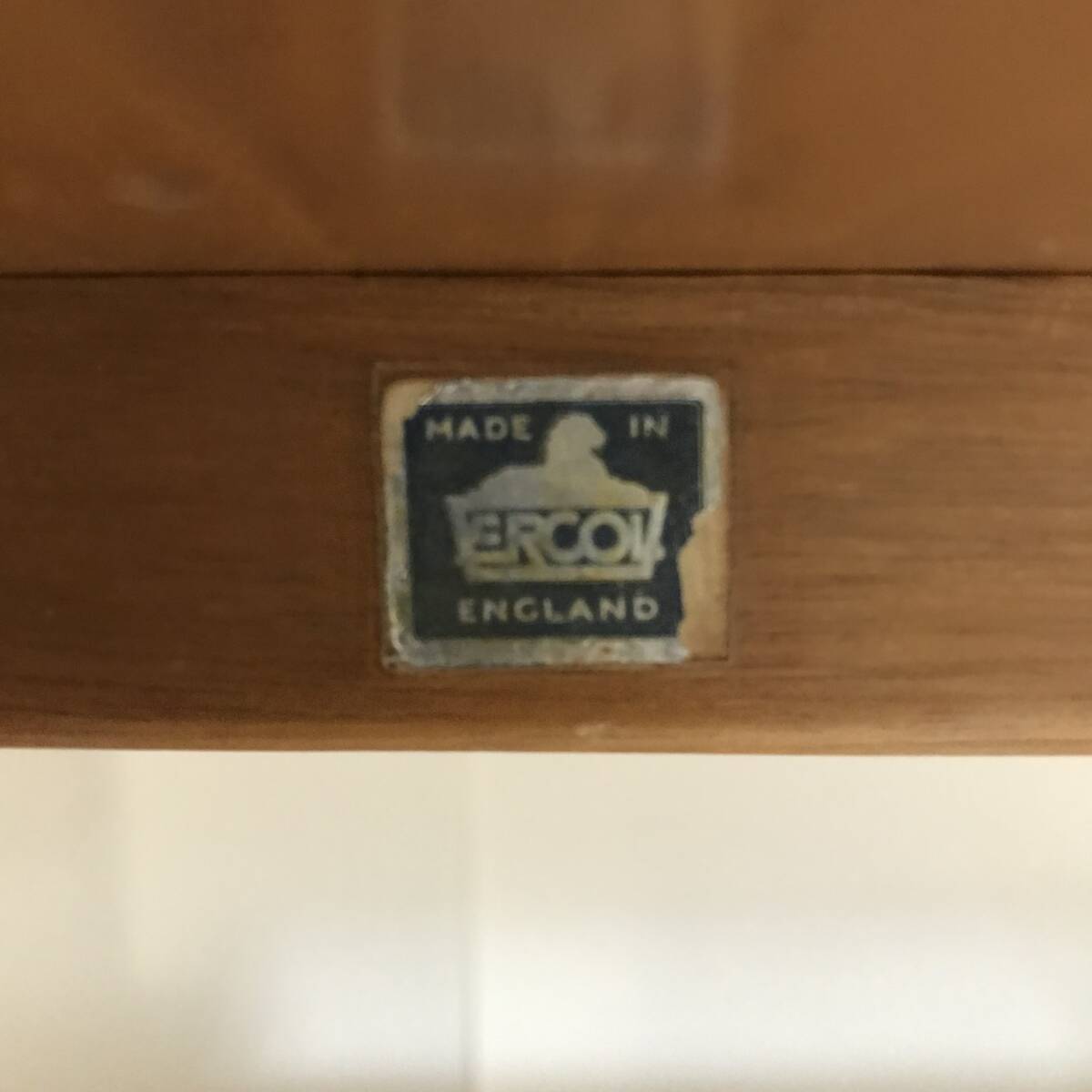 札幌発 ERCOL アーコール ローテーブル センターテーブル コーヒーテーブル 木製 座卓 イギリス 英国 24b菊HG_画像8
