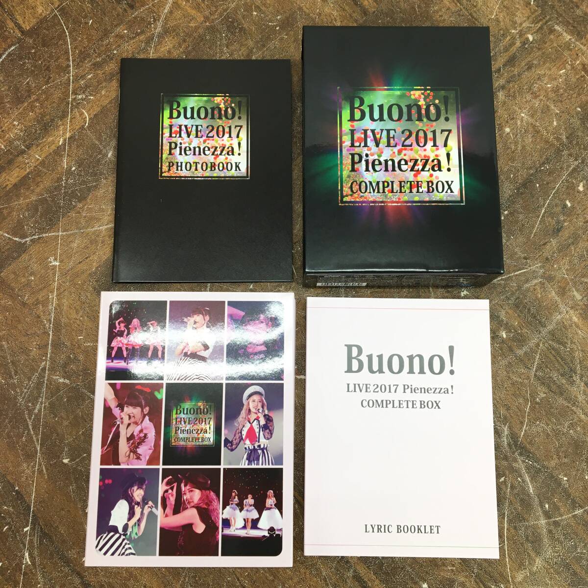 Buono! LIVE 2017 Pienezza! COMPLETE BOX Blu-ray 鈴木愛理 夏焼雅 嗣永桃子 ボーノ 現状販売 24b菊HG_画像3