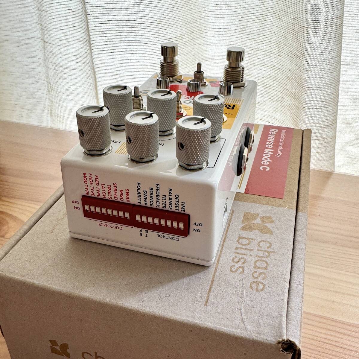 Chase Bliss　Reverse Mode C　 Empress Effectsとのコラボで誕生　期間限定の受注生産　＜送料無料＞_画像3