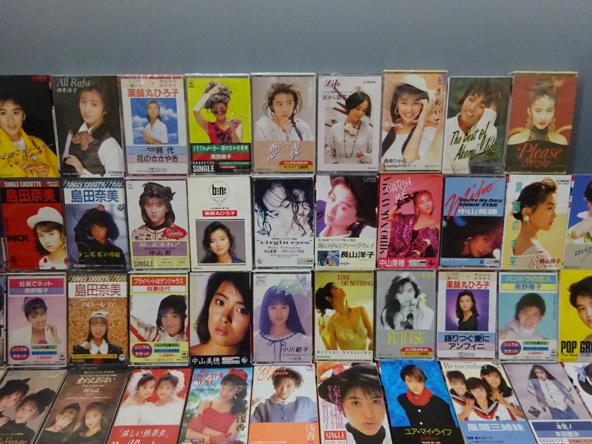 昭和　80年代～90年代　アイドル　カセットテープ　大量まとめて　87本_画像6