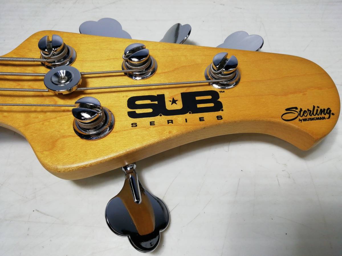 ZしH0750【ソフトケース付き】★S.U.Bシリーズ　MUSICMAN Sterling スターリン　エレキベース　ギター_画像7